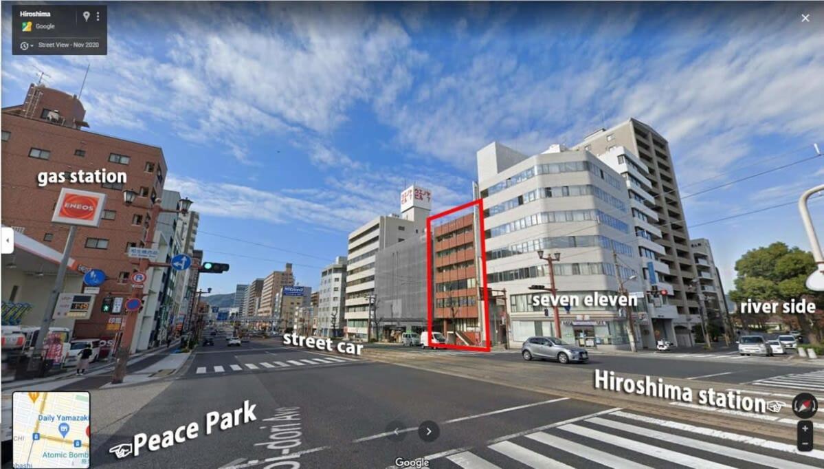 Bhotel Dai3Himawari - 2Br Good For 6Ppl Overlooking Peace Park With Wifi! Hiroshima Eksteriør bilde